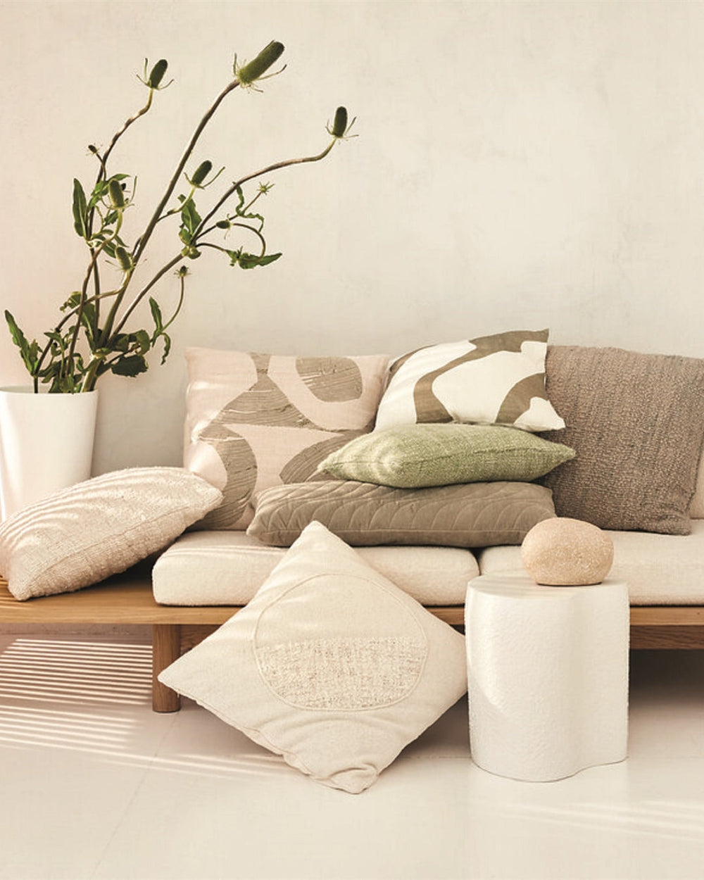 Kazuki Woven Circle Pillow