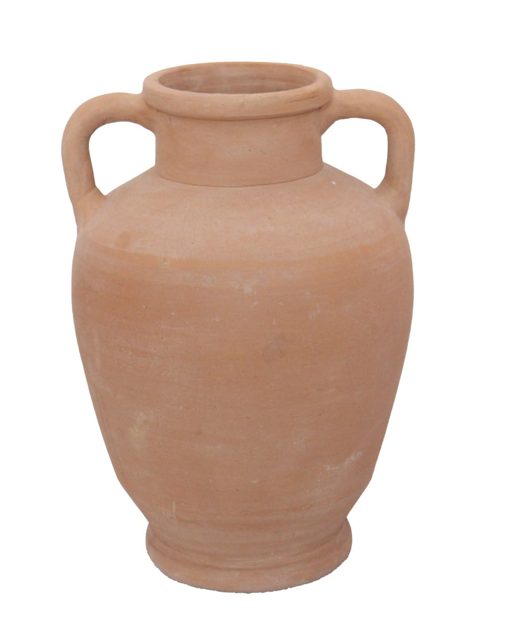 12" Terracotta Vase with Handles